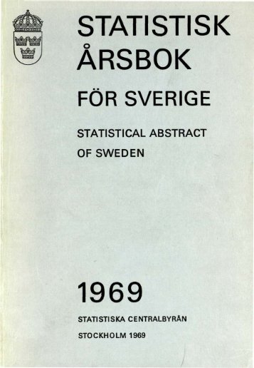 Sweden Yearbook - 1969