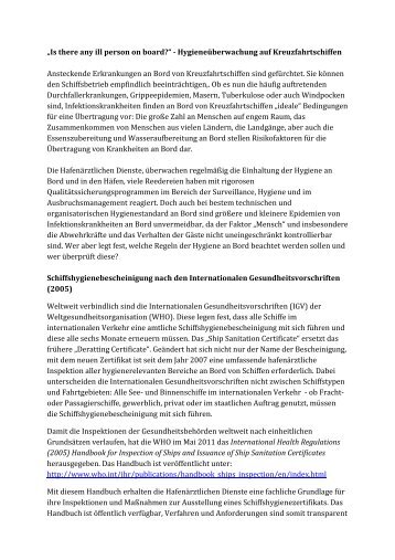 Epidemiologisches Bulletin Schiffshygiene.pdf - Arbeitskreis der ...