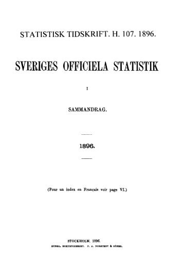 Sweden Yearbook - 1896