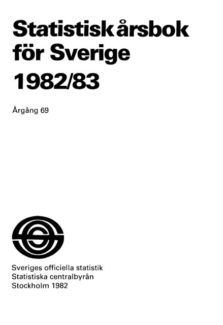 Sweden Yearbook - 1982_83