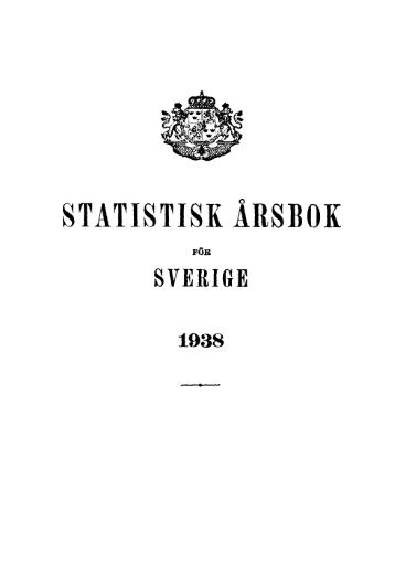 Sweden Yearbook - 1938