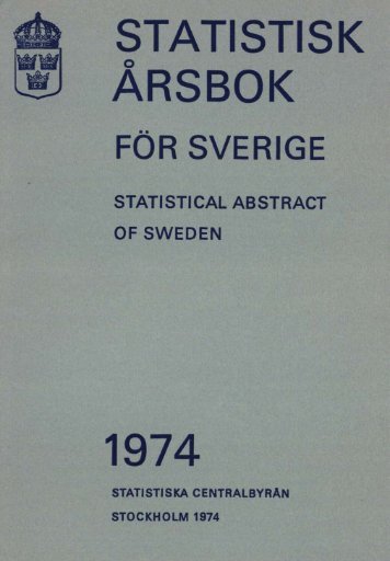 Sweden Yearbook - 1974