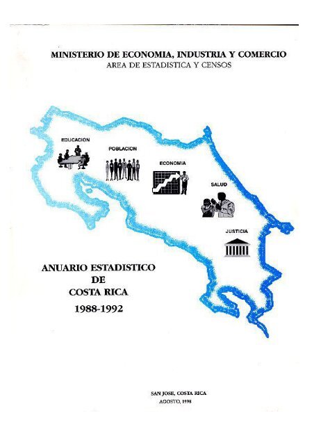 Costa Rica Yearbook - 1988-1992
