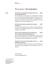 Newsletter 74 - Pensimo Management
