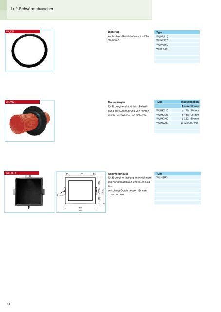 Komfortlüftung "Systemzubehör". Alles aus einer Hand. - helios.ch