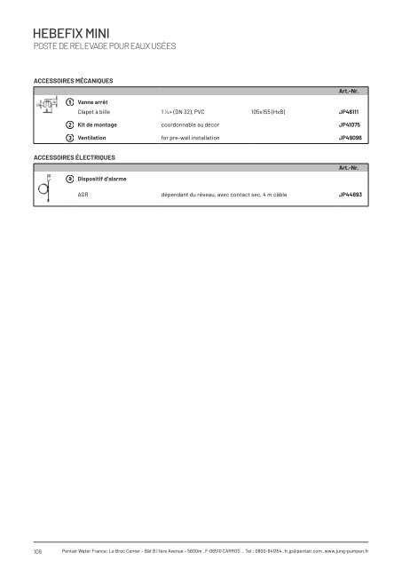 Produits catalogue - Édition 21 (FR)