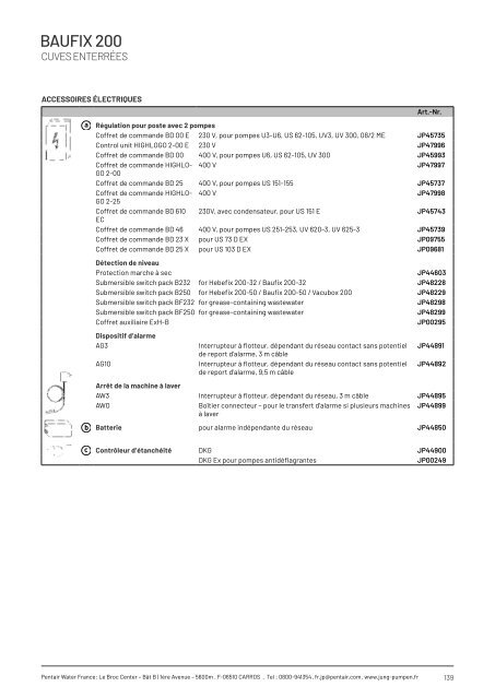 Produits catalogue - Édition 21 (FR)