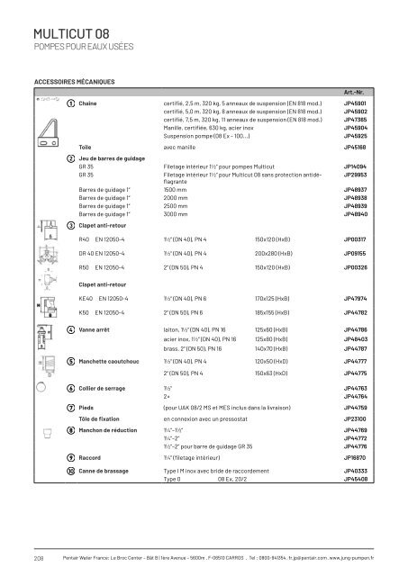 Produits catalogue - Édition 21 (FR)