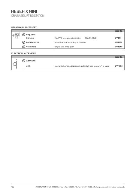 Product catalogue - Release 22 (EN)