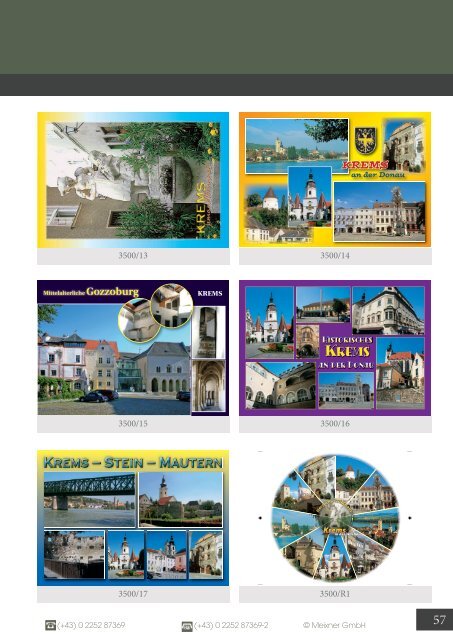 Meixner Ansichtskarten-Katalog Niederösterreich - SOMMER