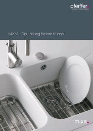 MIXA® – Die Lösung für Ihre Küche - Pfeiffer & Söhne GmbH
