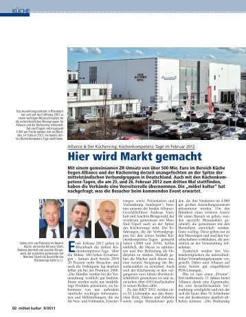 Hier wird Markt gemacht - Alliance Verband