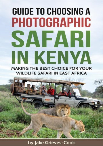 Africa Sky Guide To Choosing A Safari in Kenya