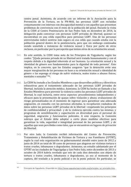 Situación de derechos humanos en Honduras