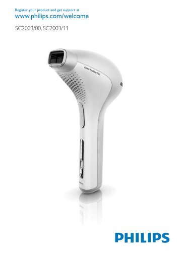 Philips Lumea Precision Plus Ãpilateur Ã  lumiÃ¨re intense pulsÃ©e - Mode dâemploi - ITA