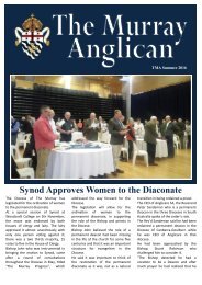 Synod Approves Women to the Diaconate