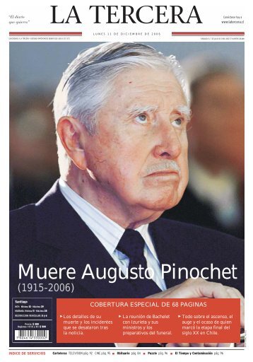 Muere Augusto Pinochet