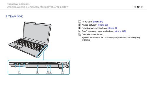 Sony VPCEB4L9E - VPCEB4L9E Istruzioni per l'uso Polacco