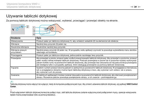 Sony VPCEB4L9E - VPCEB4L9E Istruzioni per l'uso Polacco