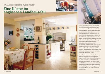 Eine Küche im englischen Landhaus-Stil - robinsonandcornish.de