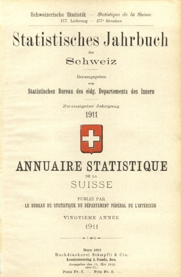 Switzerland Yearbook - 1911