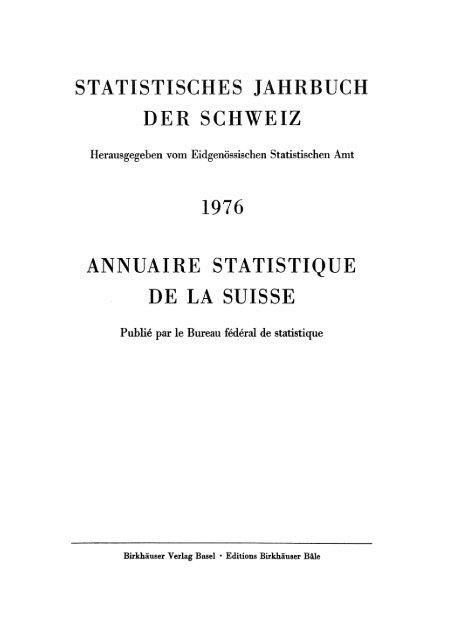 Switzerland Yearbook 1976
