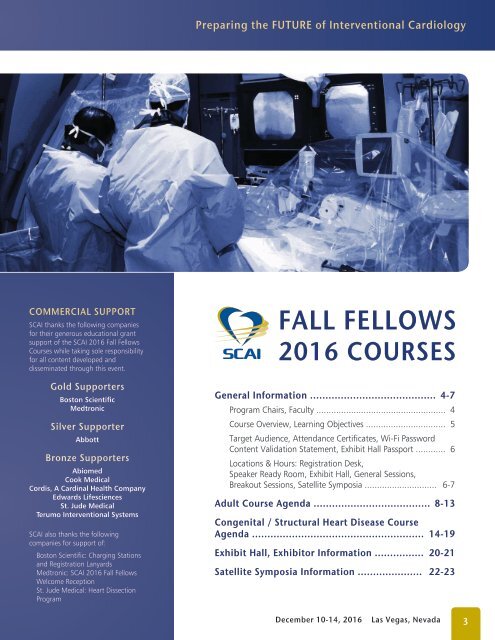 FALL FELLOWS