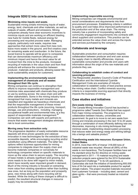 Mapping Mining to the Sustainable Development Goals An Atlas