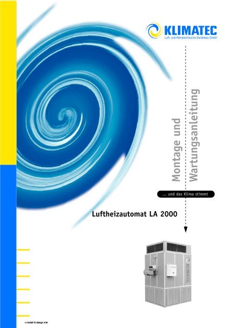 Montage und W artungsanleitung - Klimatec Luft