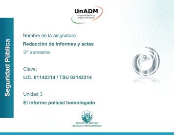 El Informe Policial homologado