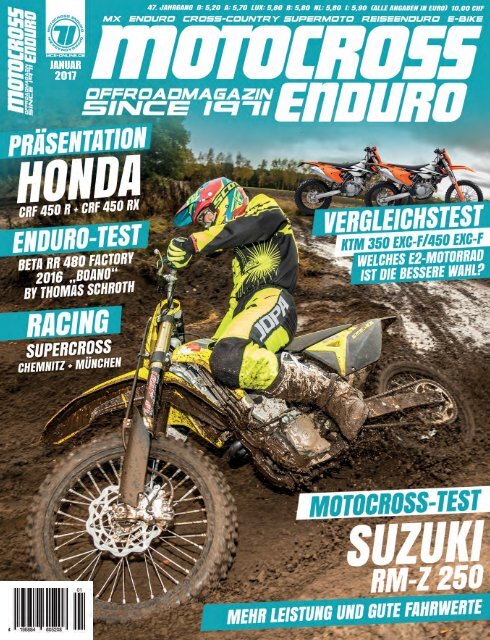 Motocross Enduro Ausgabe 01/2017