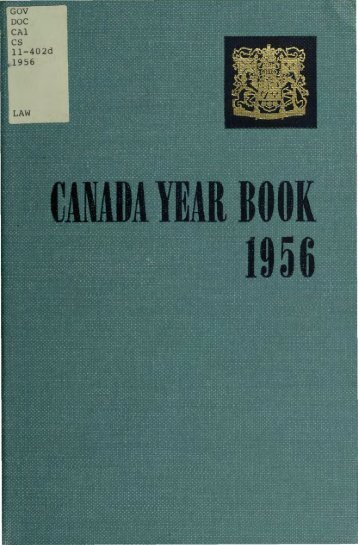 Canada Yearbook - 1956