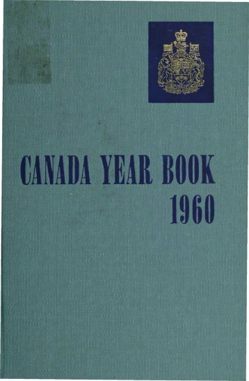 Canada Yearbook - 1960