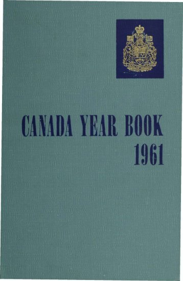 Canada Yearbook - 1961