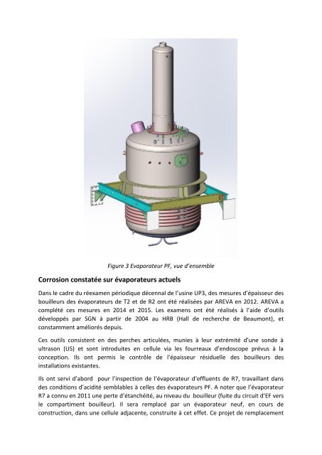 LE PROJET NCPF (Nouvelle Concentration Produits Fission)