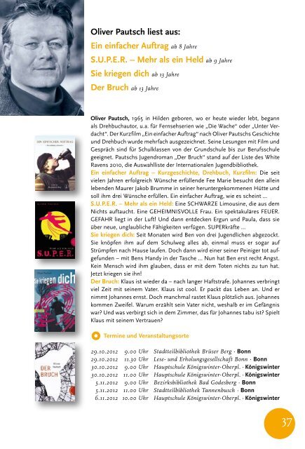 Broschüre 2012 - Käpt'n Book Lesefest