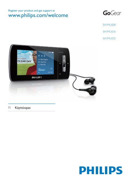 Philips GoGEAR Baladeur vid&eacute;o MP3 - Mode d&rsquo;emploi - FIN