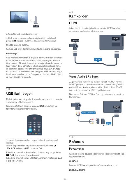 Philips 4000 series T&eacute;l&eacute;viseur LED Full HD - Mode d&rsquo;emploi - HRV