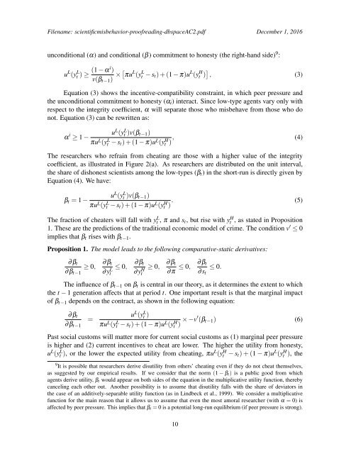 Cheat Perish? A Theory Scientific Customs