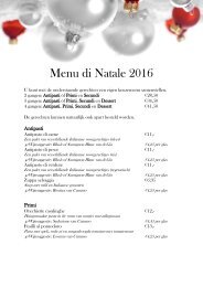 Menu Natale 2016