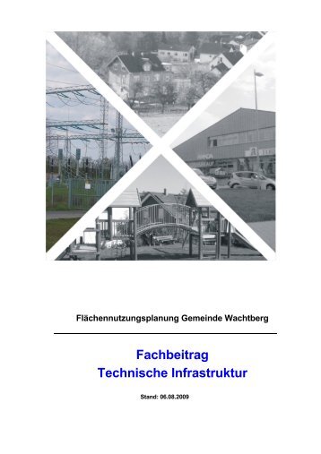 MWM-Fachbeitrag: Technische Infrastruktur - Gemeinde Wachtberg