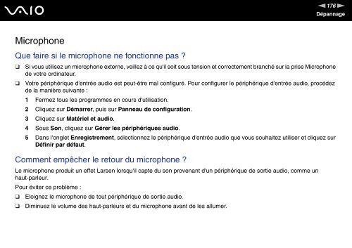 Sony VGN-AR71L - VGN-AR71L Istruzioni per l'uso Francese