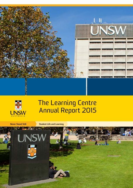 The Learning Centre Annual Report 2015