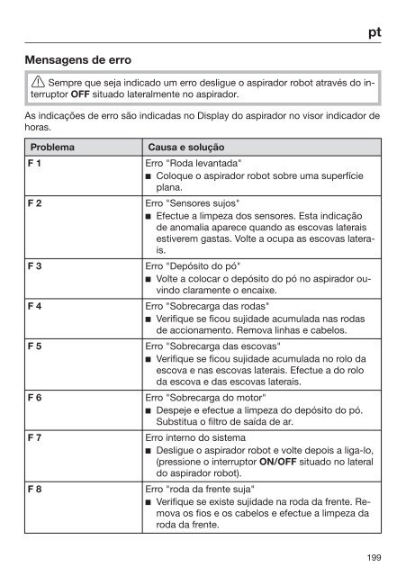 Miele Blizzard CX1 Excellence EcoLine - SKCF2 - Mode d'emploi