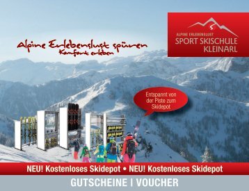 Gutscheine | Sport Skischule Kleinarl