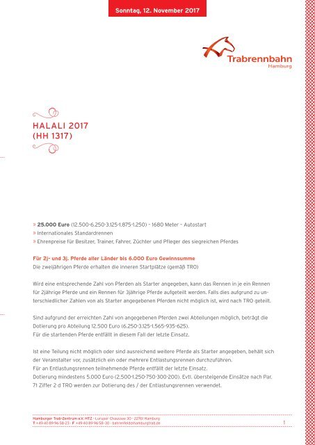 Ausschreibungen Gehobene Rennen 2017 PDF Datei