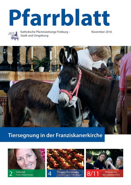 2016-11 Pfarrblatt Freiburg