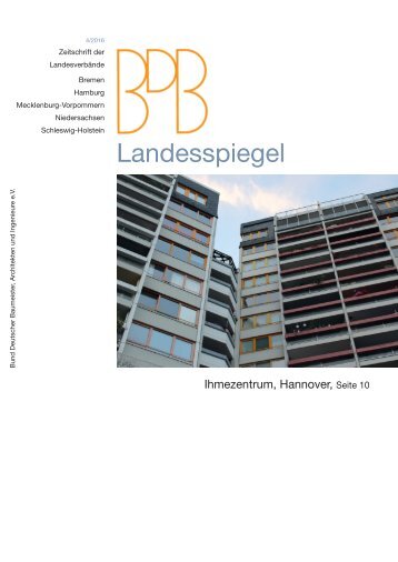 Landesspiegel Niedersachsen 4-2016