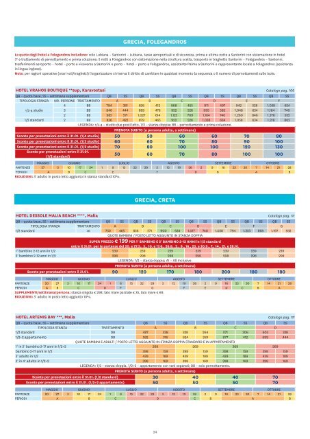 Prezziario Catalogo Mediterraneo 2017 - Anni Verdi