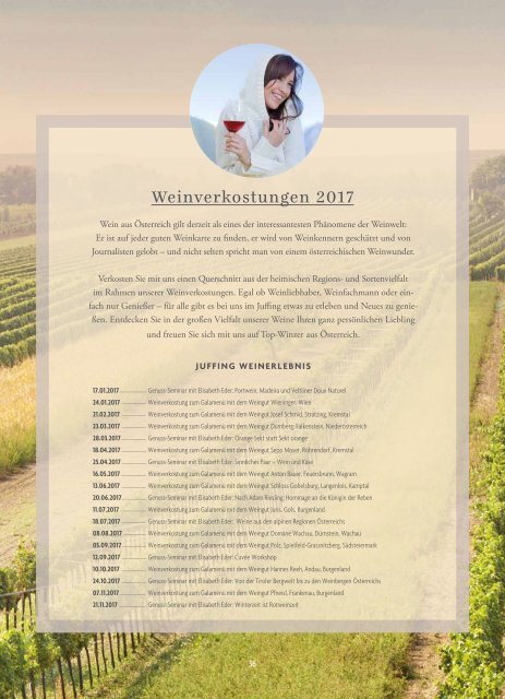 Juffing Preisliste 2017